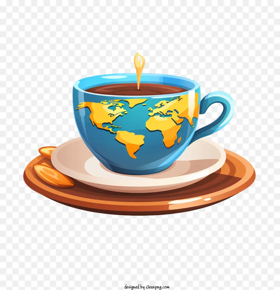 Uluslararası Kahve Günü，Harita PNG