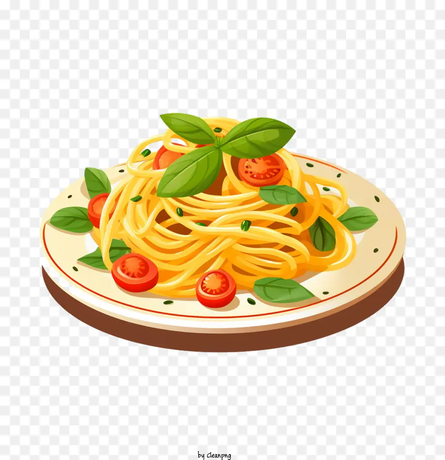 Spagetti，Domates PNG