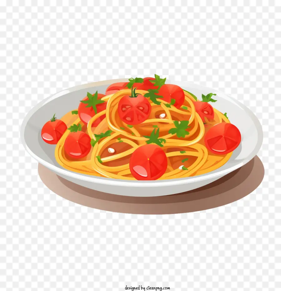 Spagetti，Domates PNG