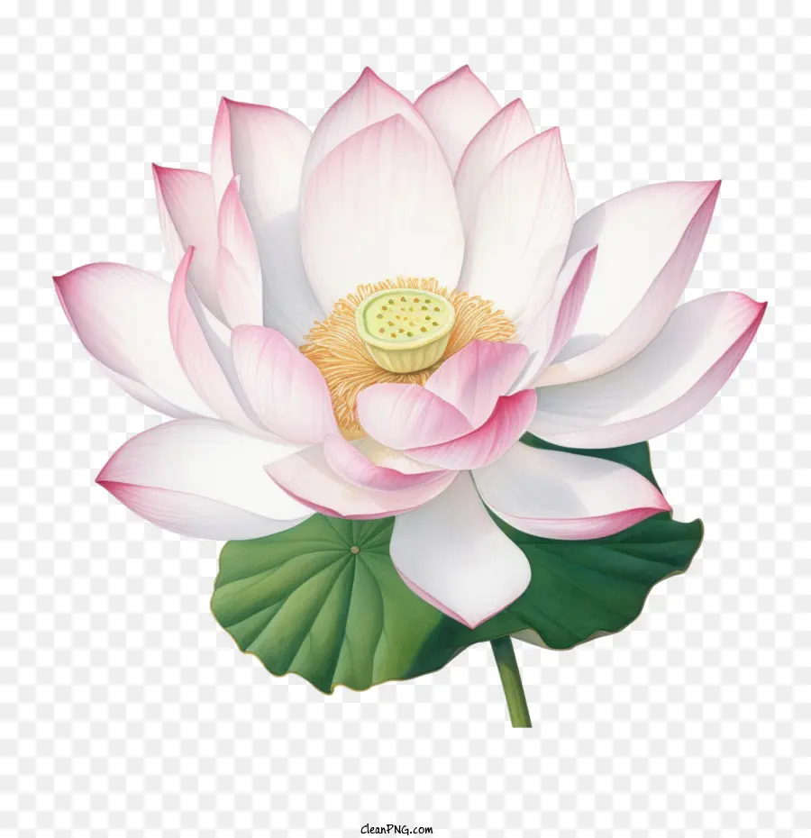 Nilüfer Çiçeği，Pembe Lotus Çiçeği PNG