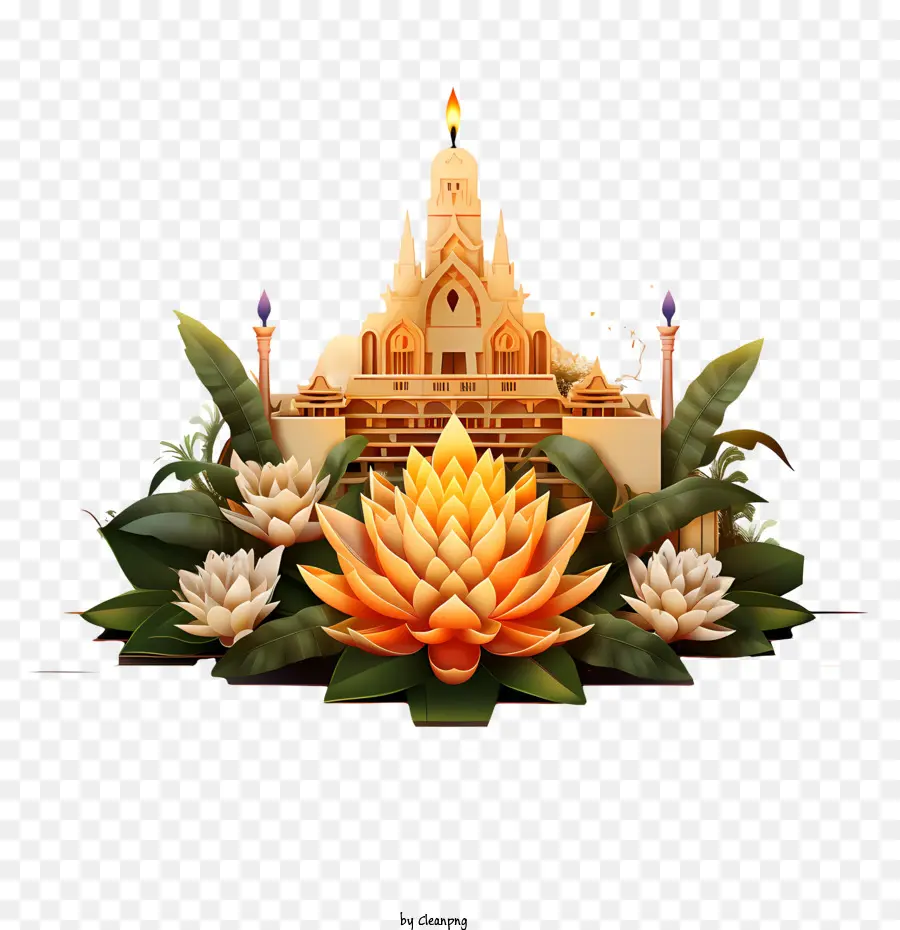 Loi Krathong，Tapınak PNG