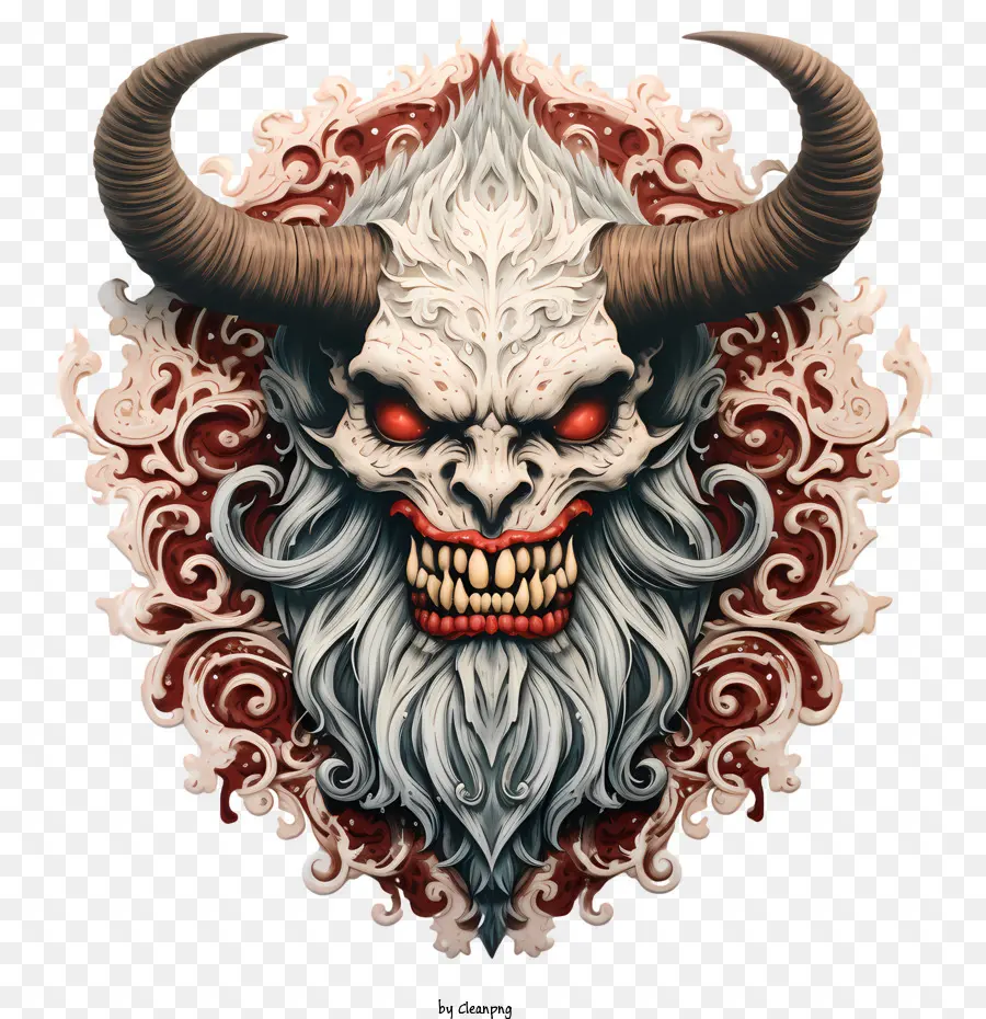 Krampus Gecesi，Şeytan PNG