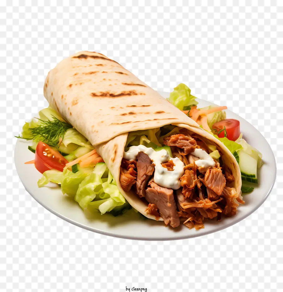 Ulusal Shawarma Günü，Şavurma Sarması PNG