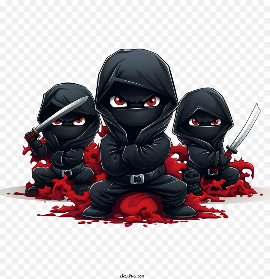 Uluslararası Ninja Günü，Ninjalar PNG