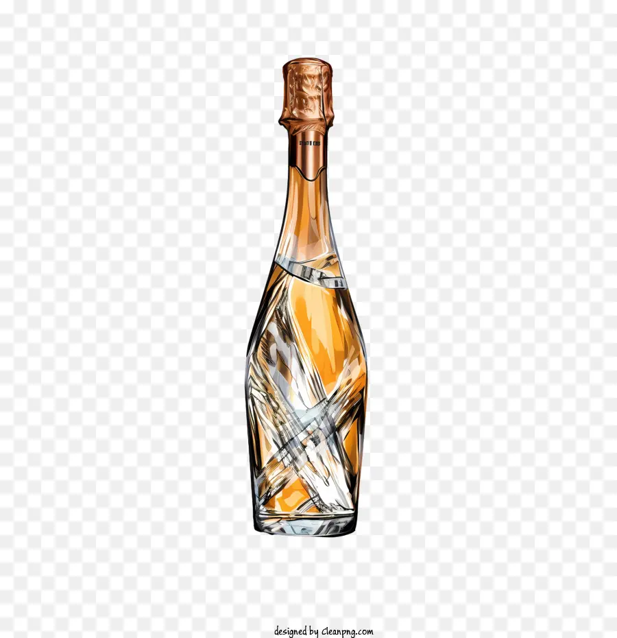 şampanya，şişe PNG