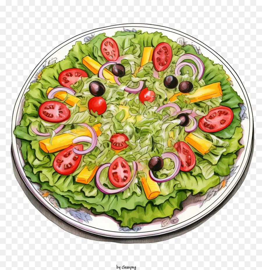 Salata，Sebze PNG