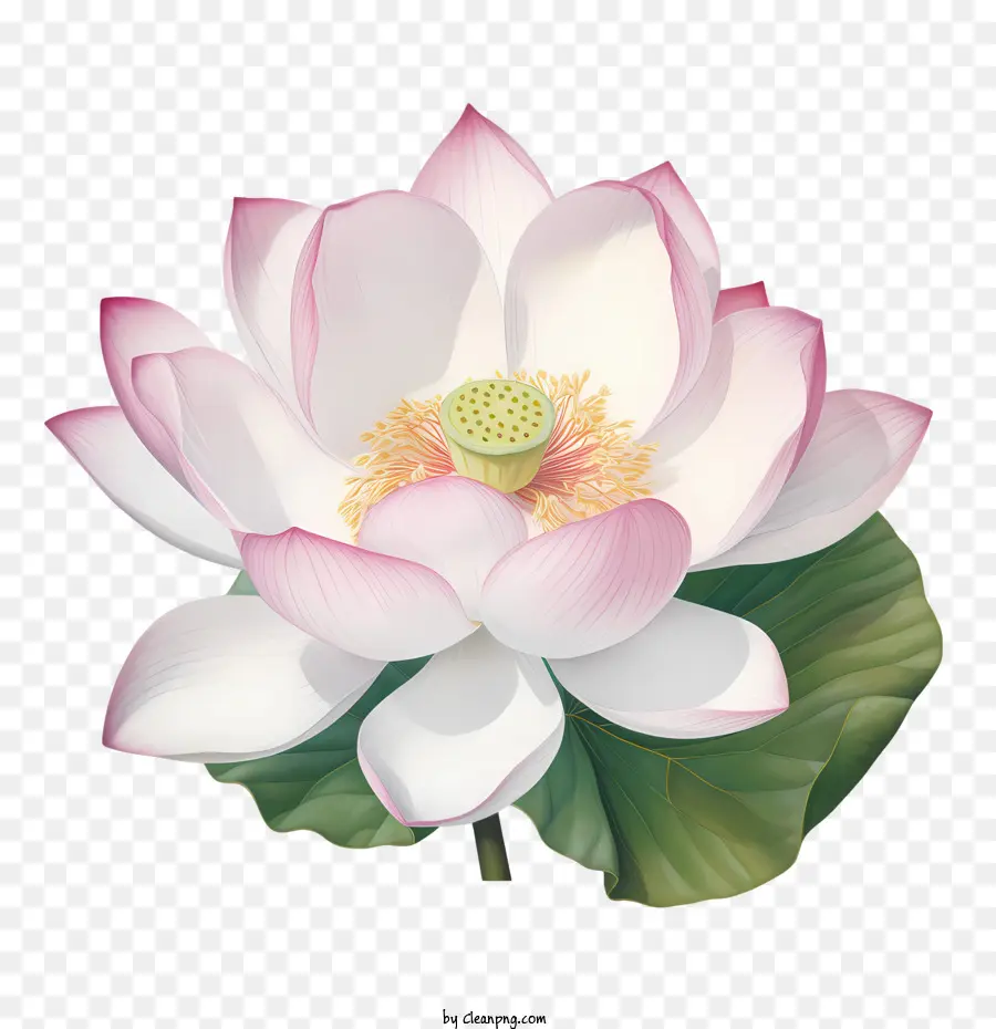 Nilüfer Çiçeği，Pembe Lotus Çiçeği PNG