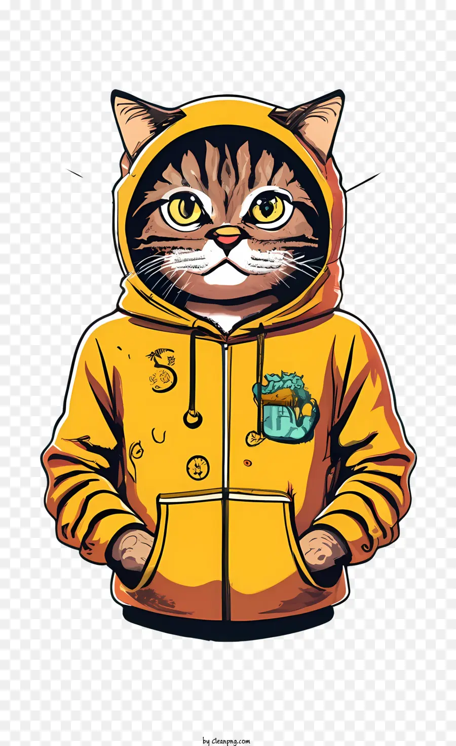 Karikatür Kedi，Kedi PNG