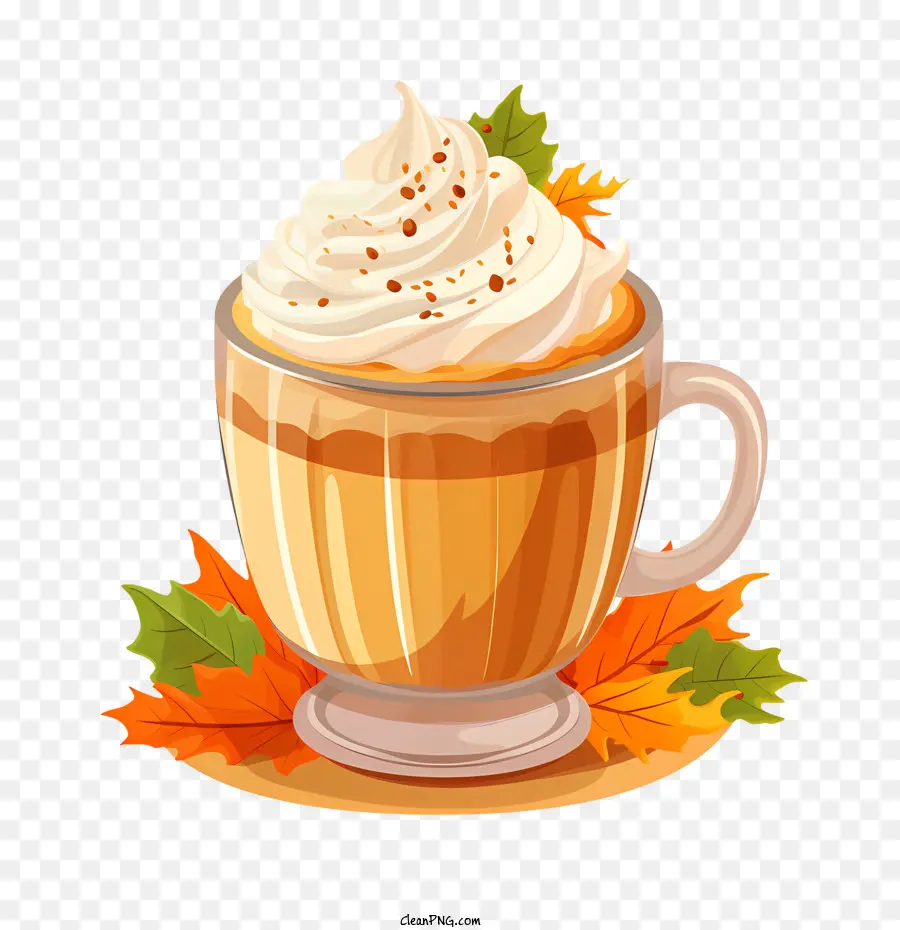 Sonbahar Latte，Latte PNG