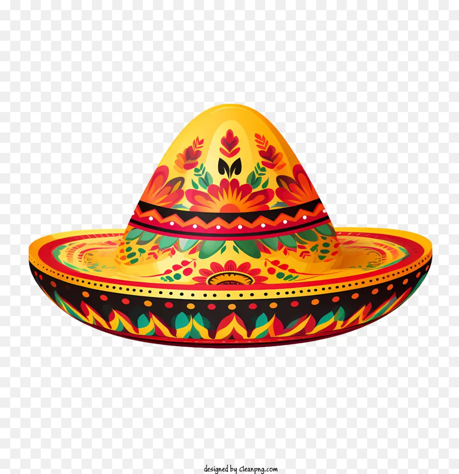 Meksika Sombrero，şapka PNG