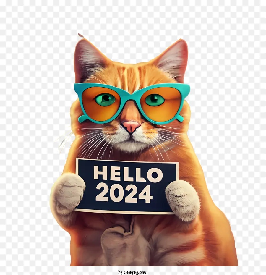 Mutlu Yıllar 2024，Yeni Yıl 2024 PNG