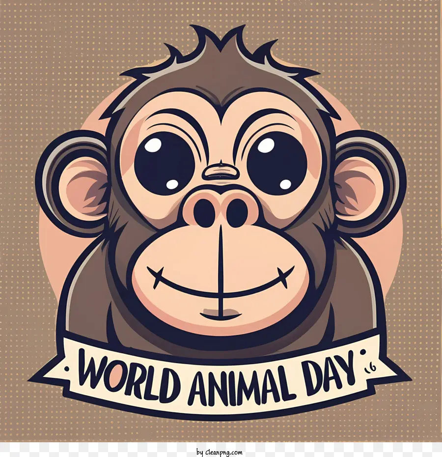 Dünya Hayvanlar Günü，Maymun PNG