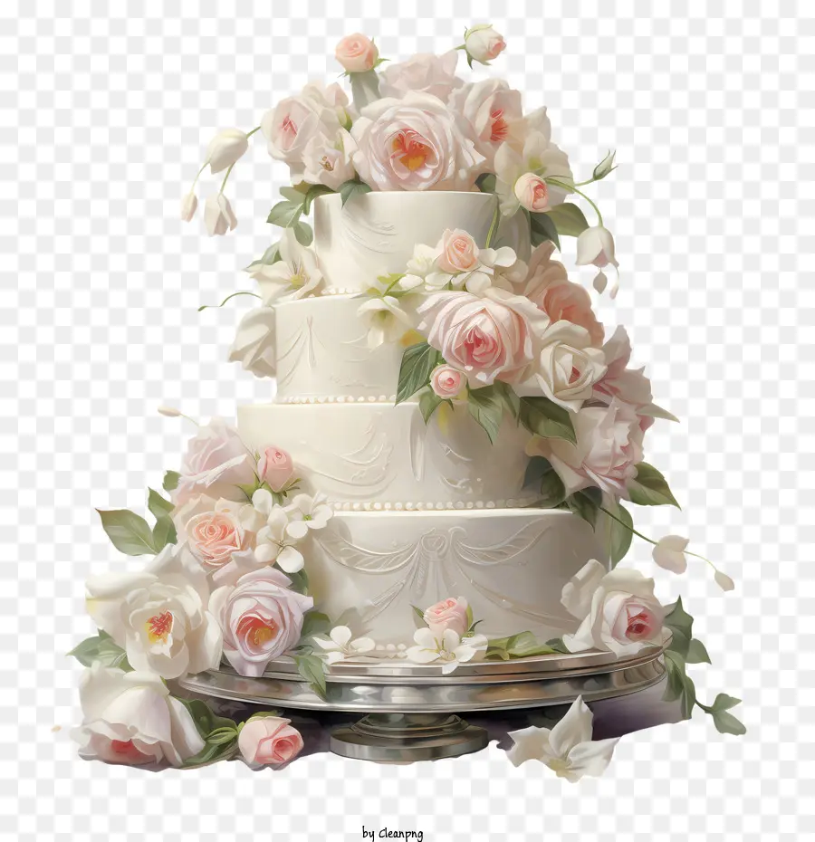 Düğün Pastası，Beyaz PNG