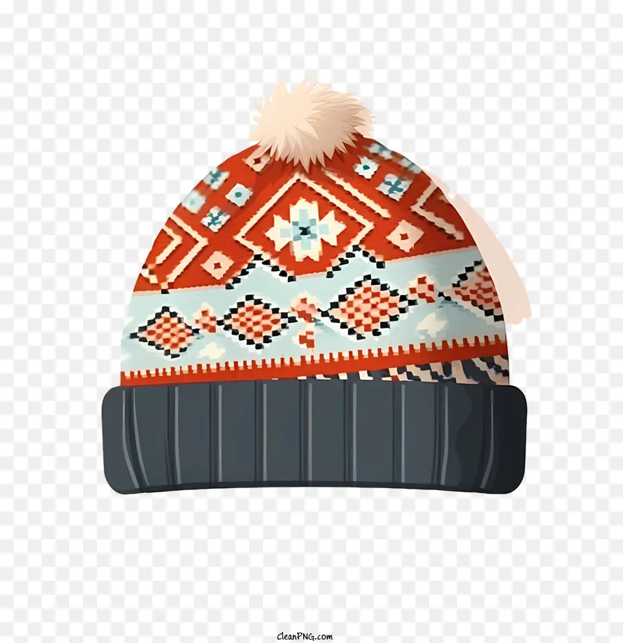 Kış şapka，örme şapka PNG