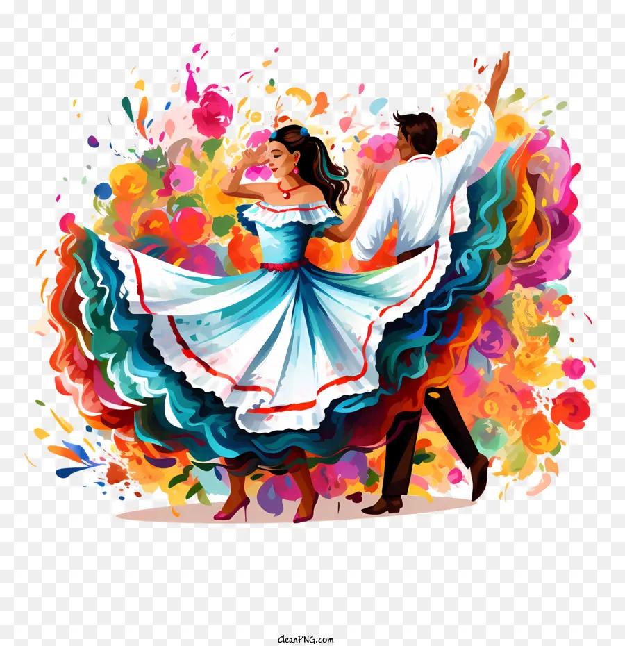 Meksika Kurtuluş Günü，Dans PNG