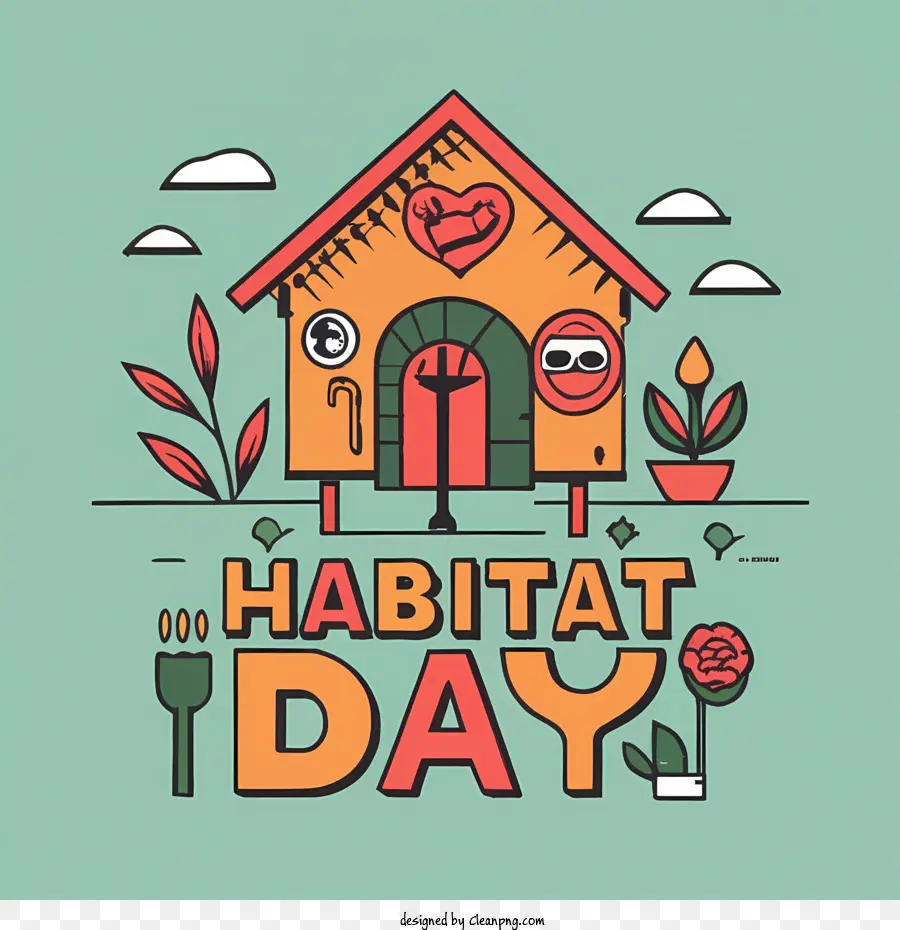 Dünya Habitat Günü，Yetişme Alanı PNG