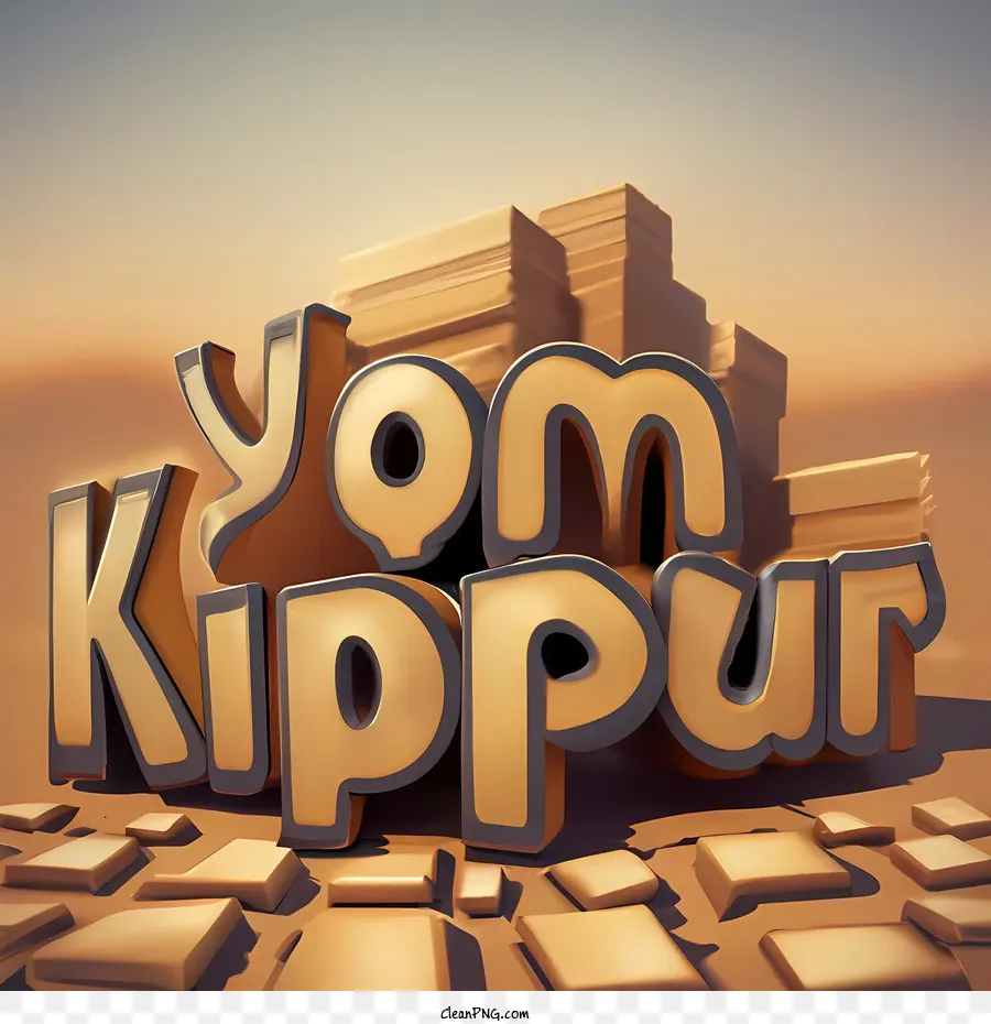 Yom Kippur，Yom Kippur Metin PNG