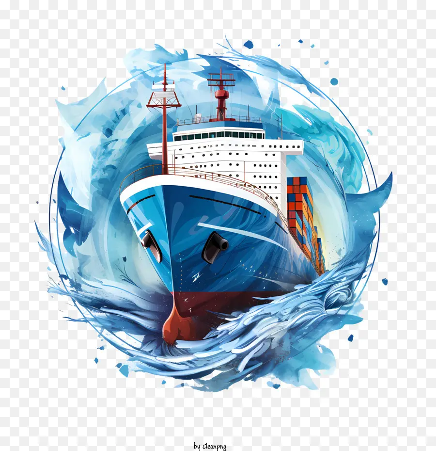 Dünya Denizcilik Günü，Gemi PNG