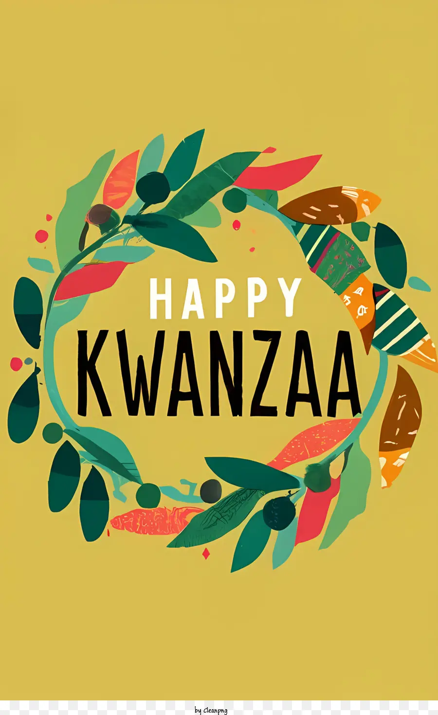 Mutlu Kwanzaa，Kwanzaa Selamlar PNG