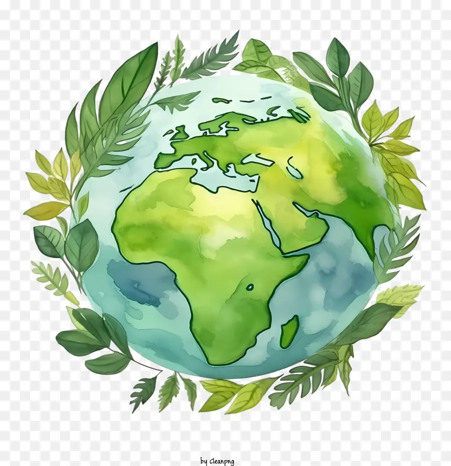 Yeşil Gezegen，Yeşil Dünya PNG