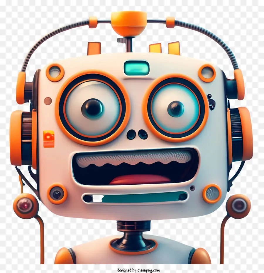 Karikatür Robotu，Robot PNG