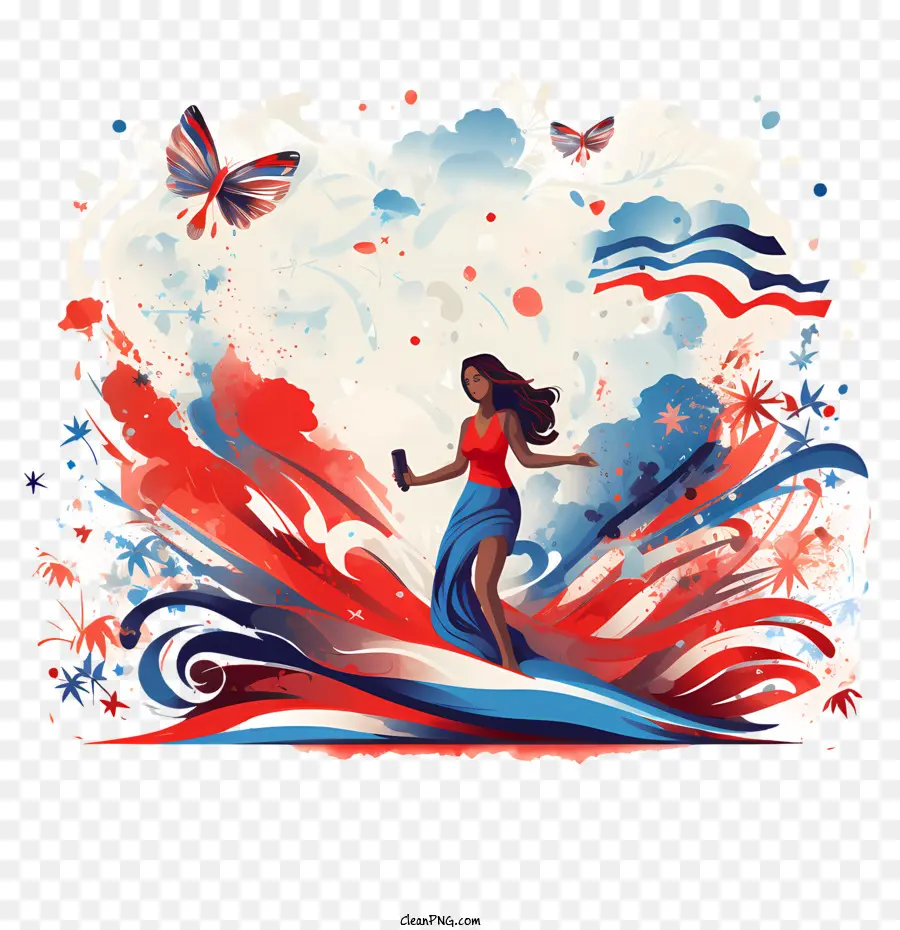 Kosta Rika Bağımsızlık Günü，Kadın PNG