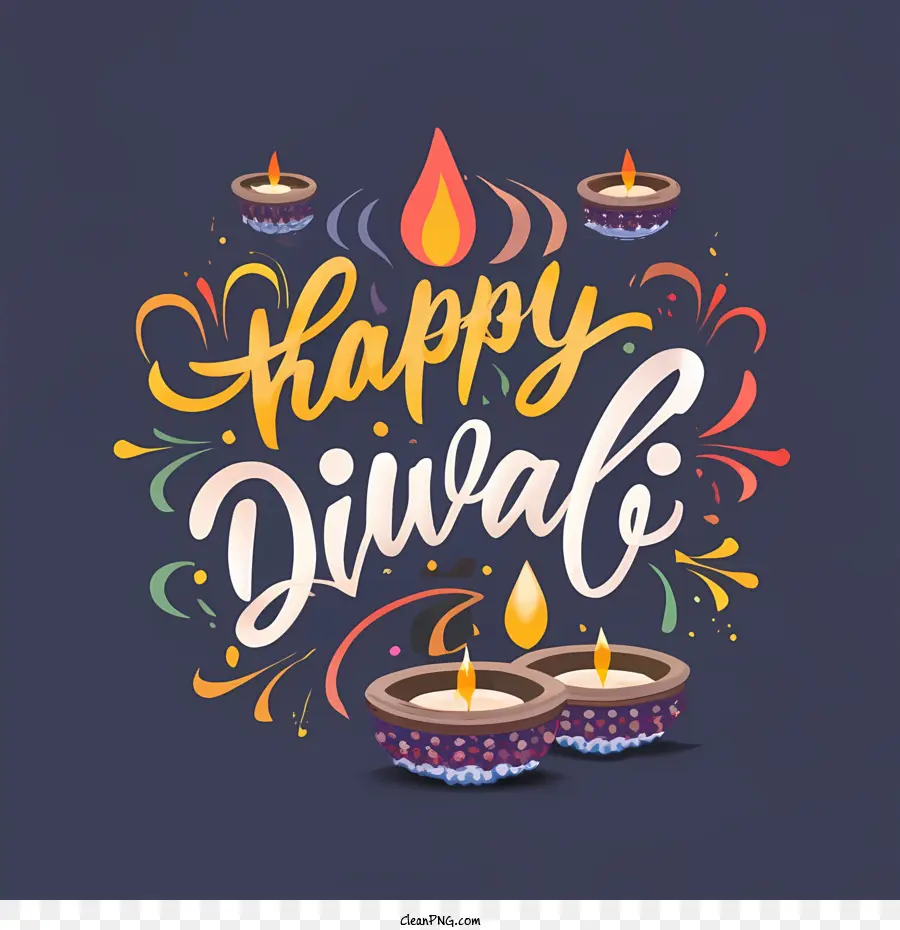 Diwali，Mutlu Diwali PNG