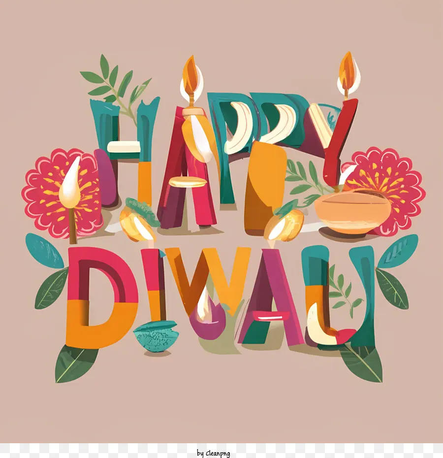 Diwali，Mutlu Diwali PNG