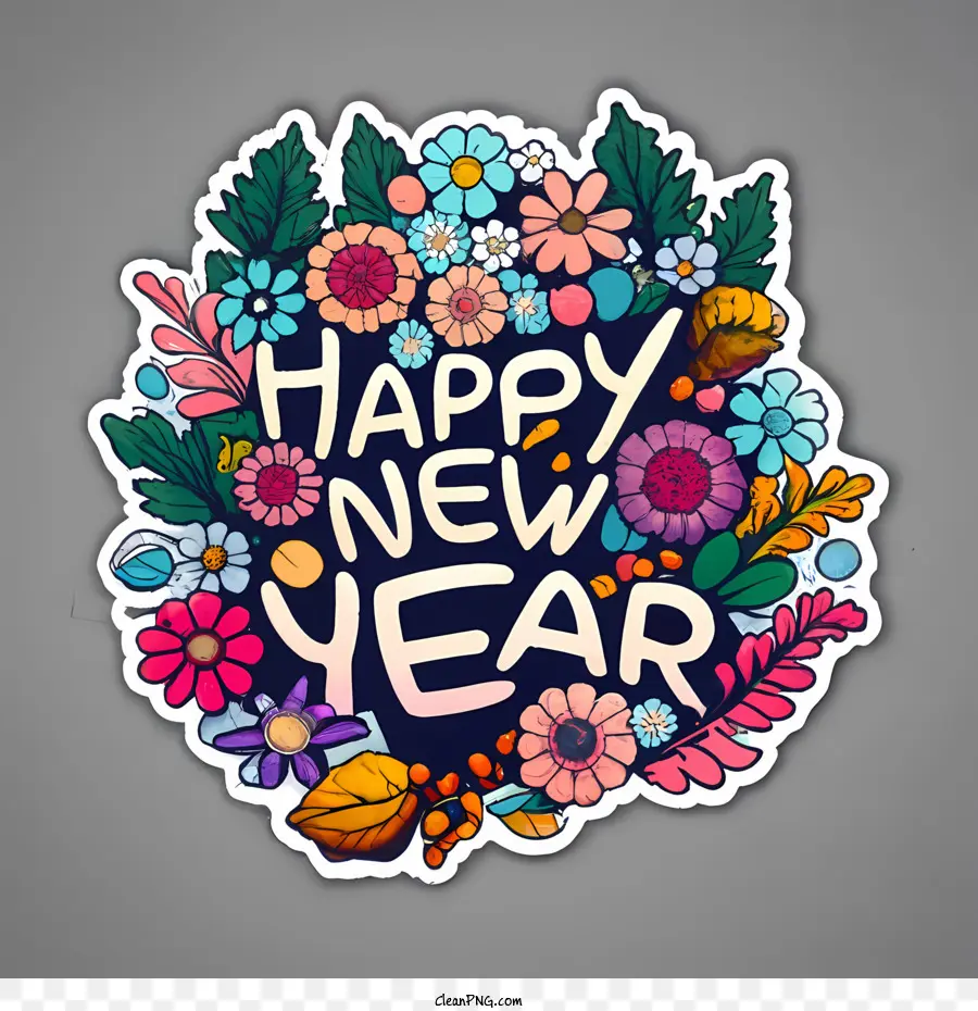 Yeni Yılınız Kutlu Olsun，çiçek PNG