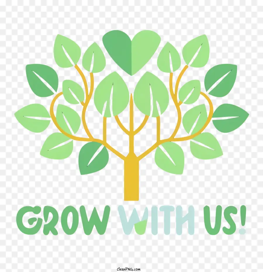 Bizimle Büyümek，çevre Logosu PNG