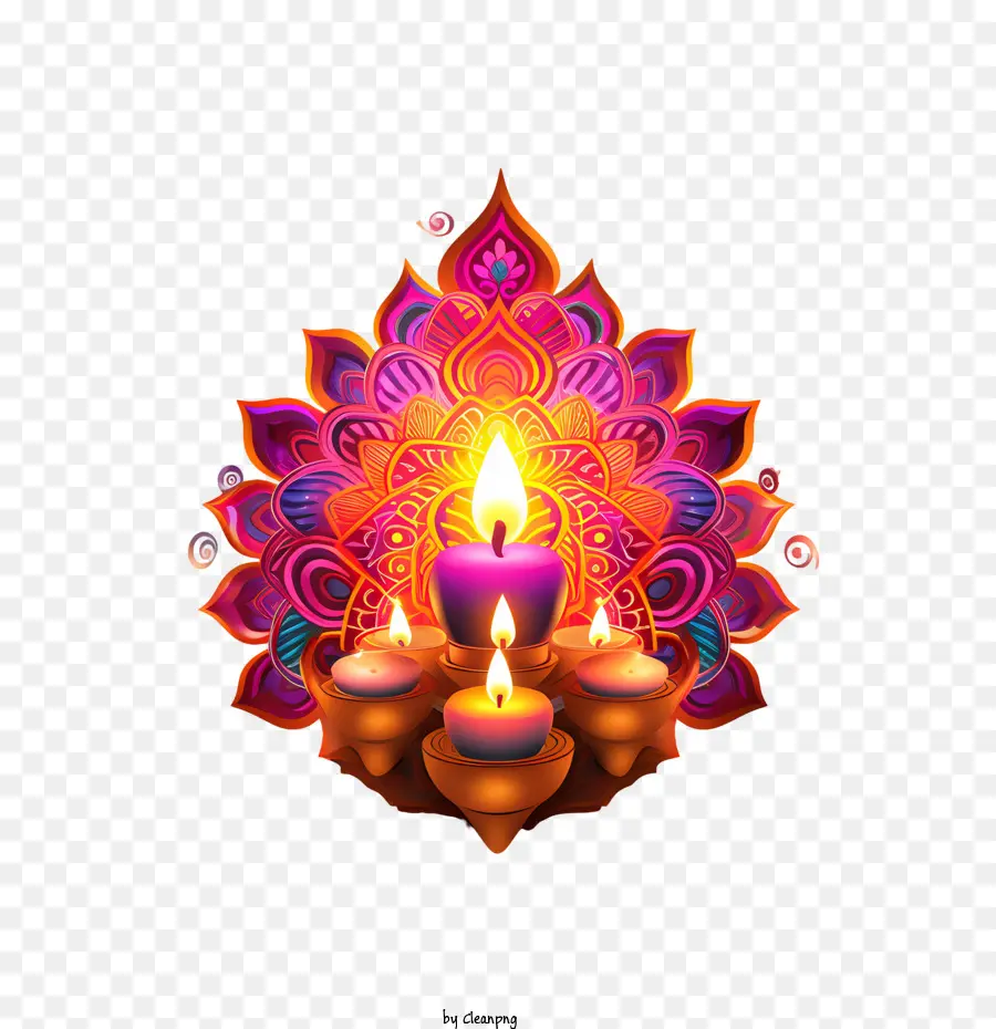 Diwali Lamba，çiçek PNG