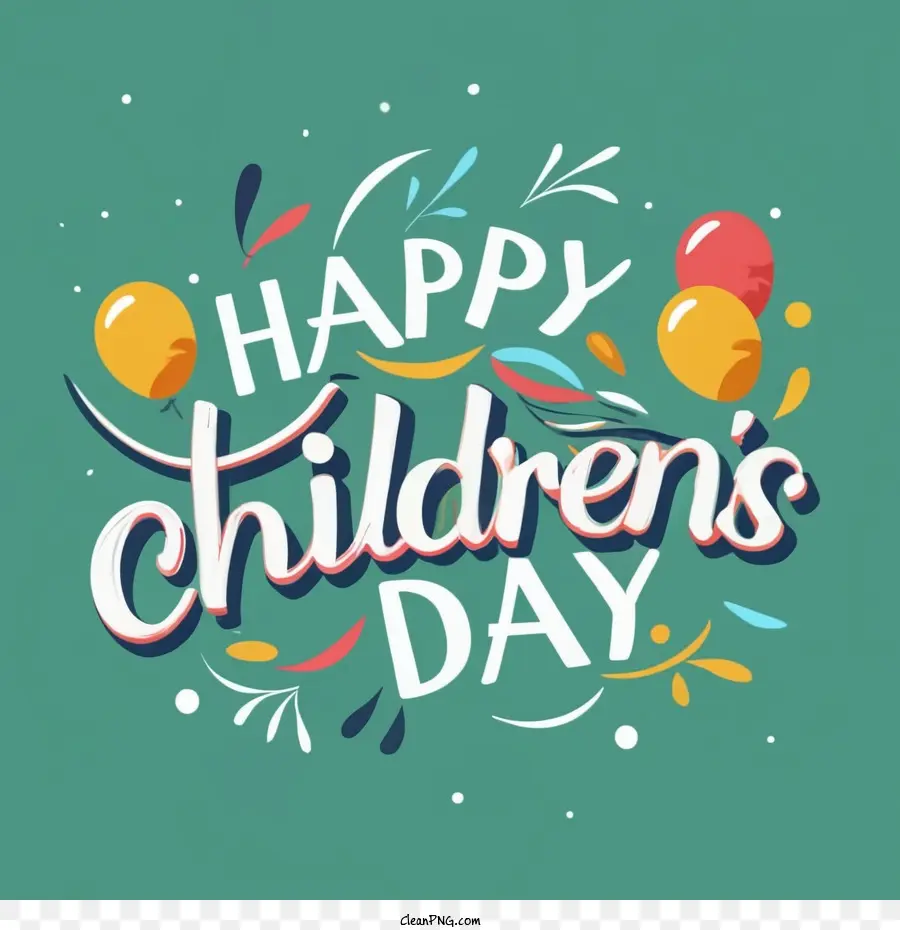 Mutlu çocuklar Günü，Kutlama PNG