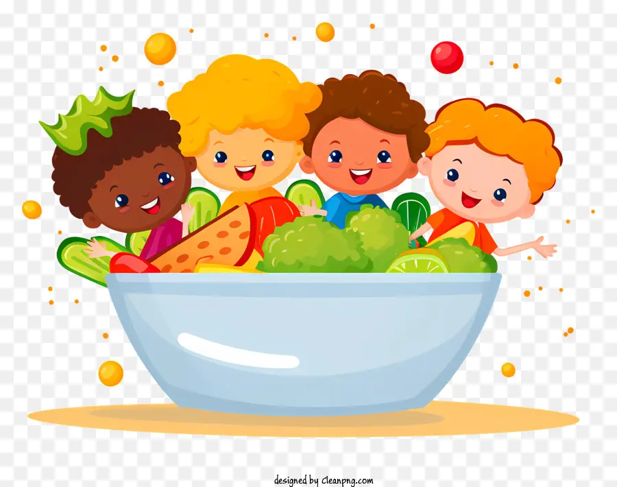 Sebze Yiyen çocuklar，Çocuklar Için Sağlıklı Yemek PNG