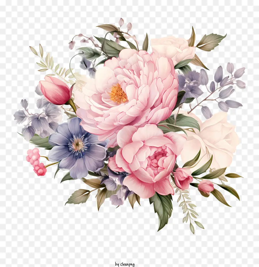 Düğün Çiçeği Davet Tasarımı，çiçek PNG