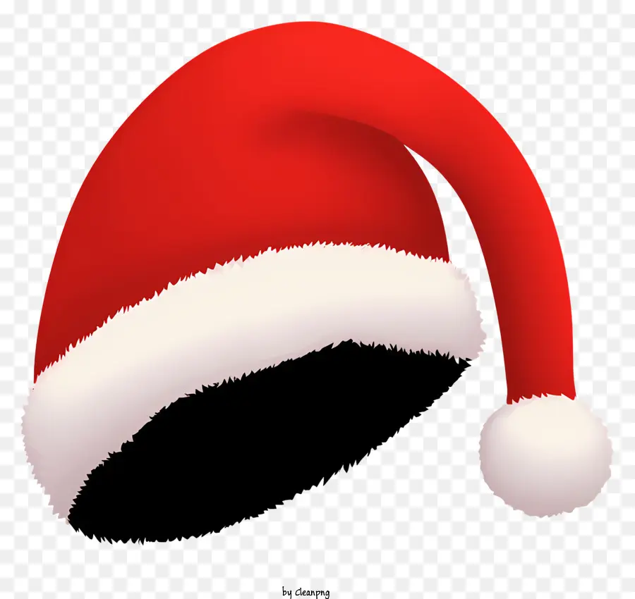 Noel Baba şapkası，Kırmızı Ve Beyaz Kürk şapka PNG