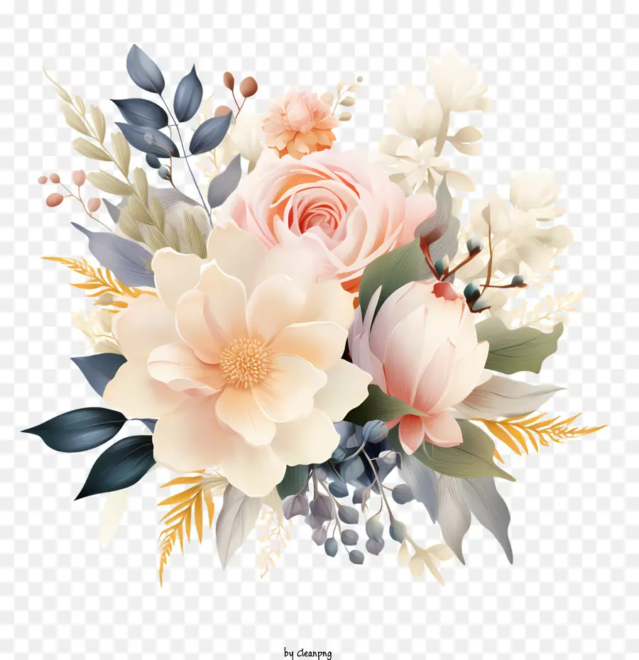 Düğün çiçekleri，çiçek PNG