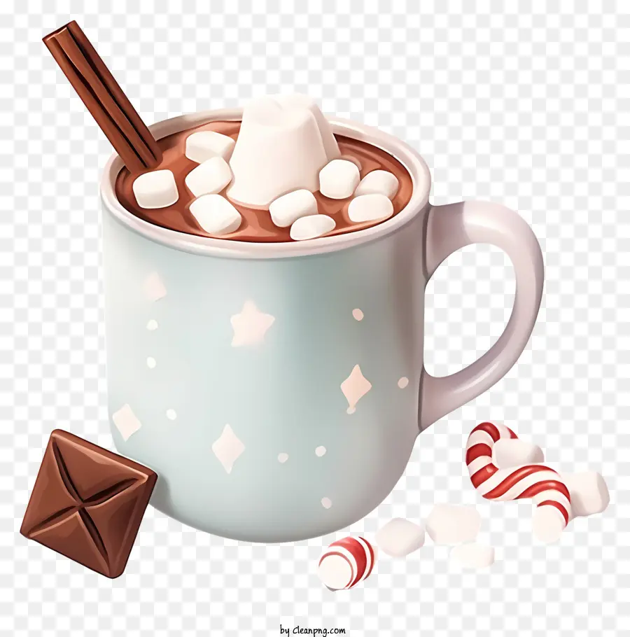 Sıcak çikolata，Krem şanti PNG