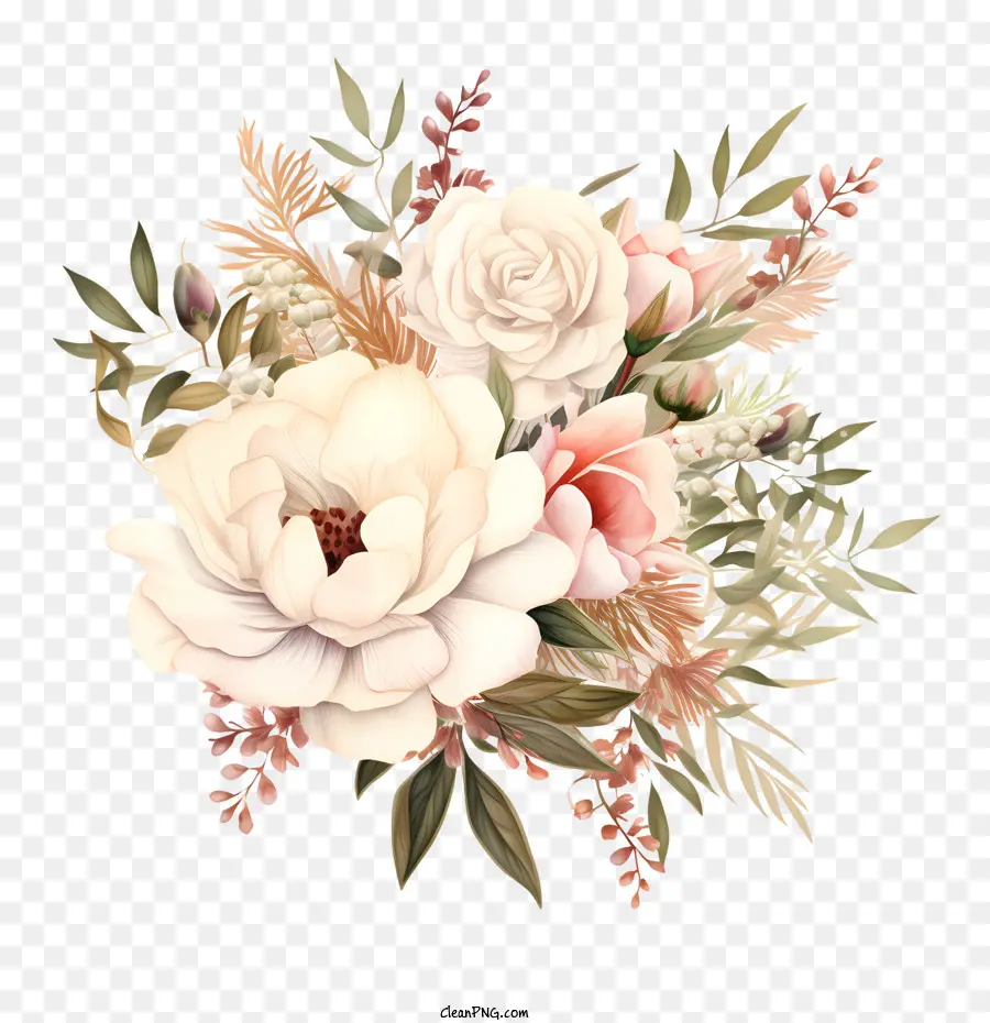 Düğün çiçekleri，Buket PNG