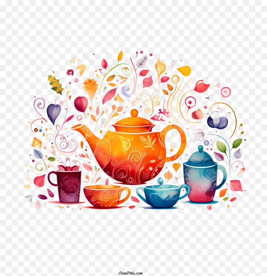 Uluslararası Çay Günü，çaydanlık PNG