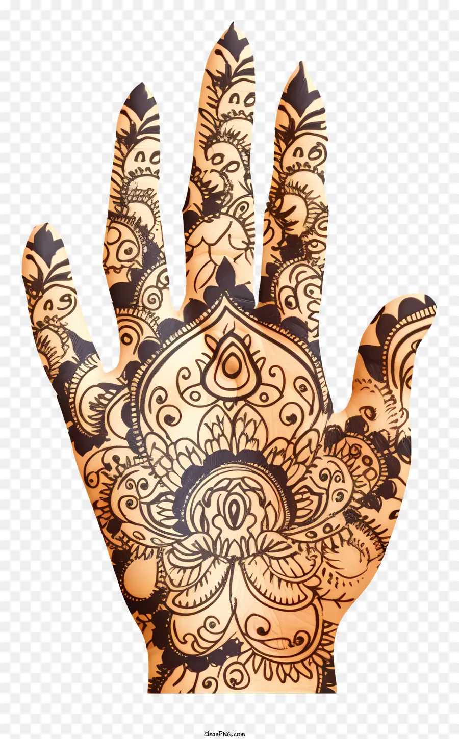 Mehndi Tasarımları，Kına PNG