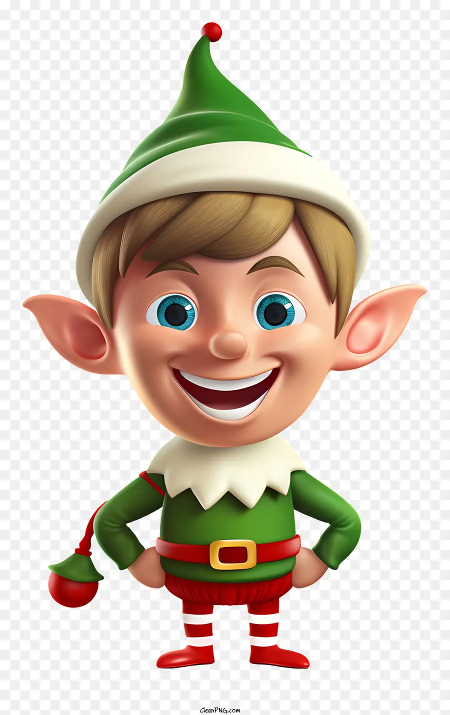 Elf çizgi Film Karakteri，Noel Elfi PNG