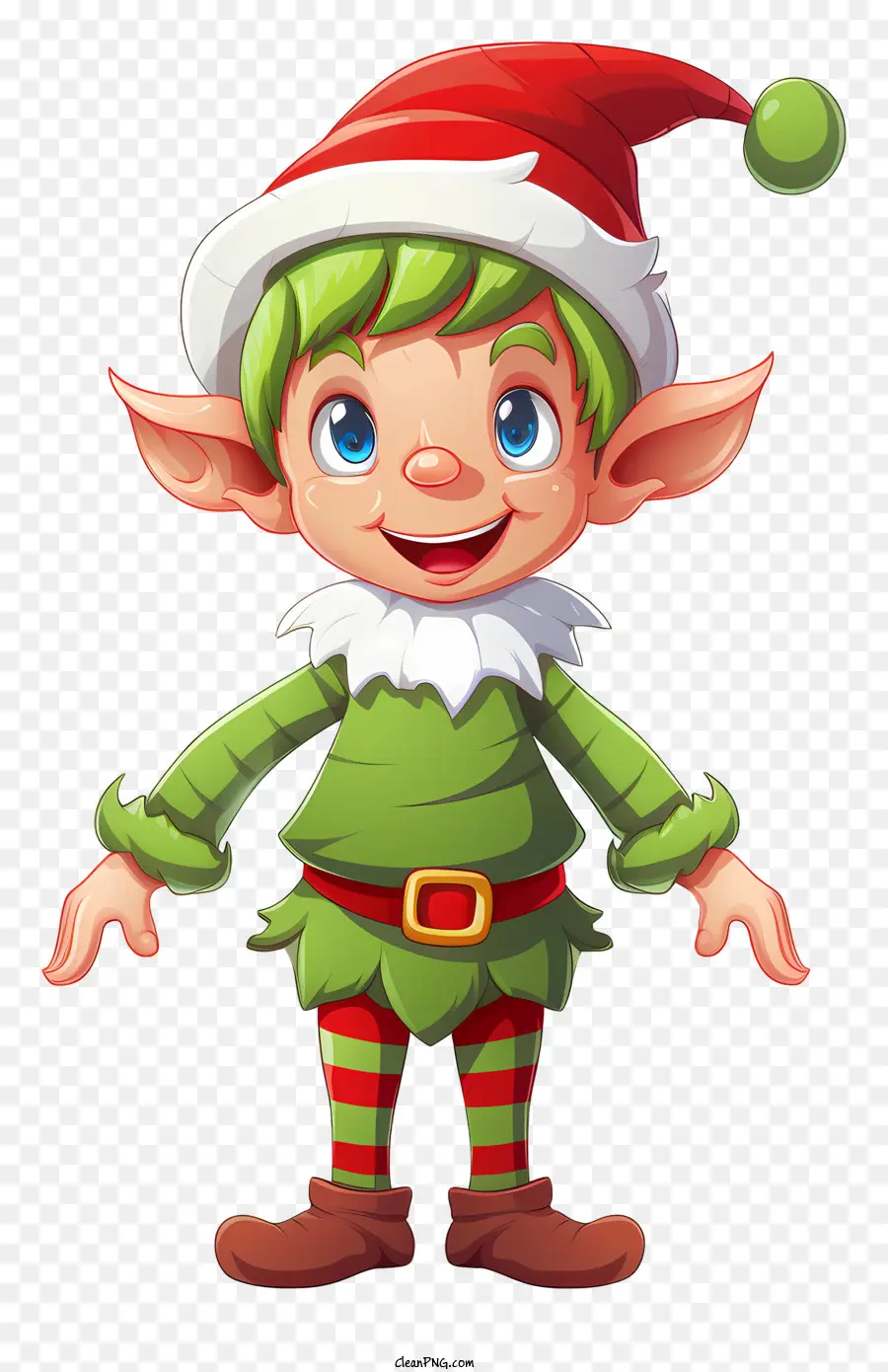 Noel Elf，Santa şapka PNG