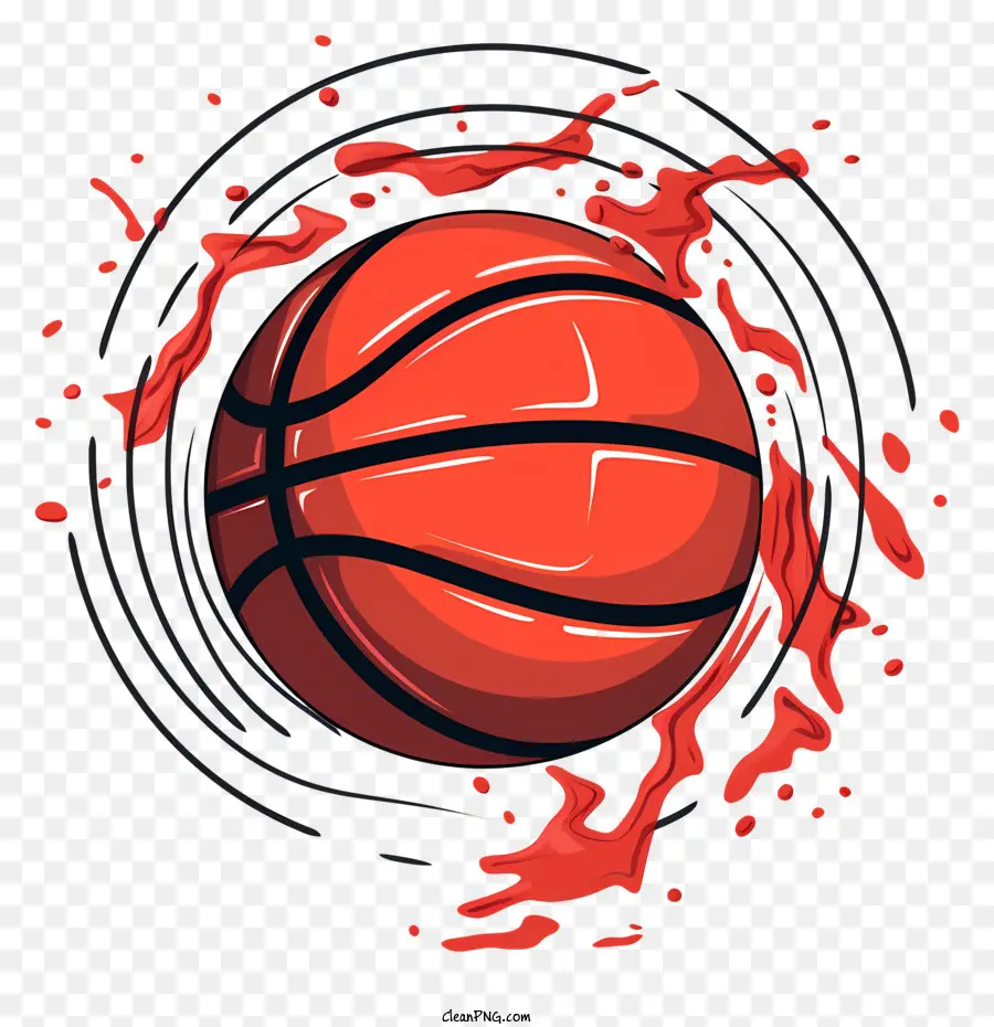 Kırmızı Basketbol，Basketbol PNG