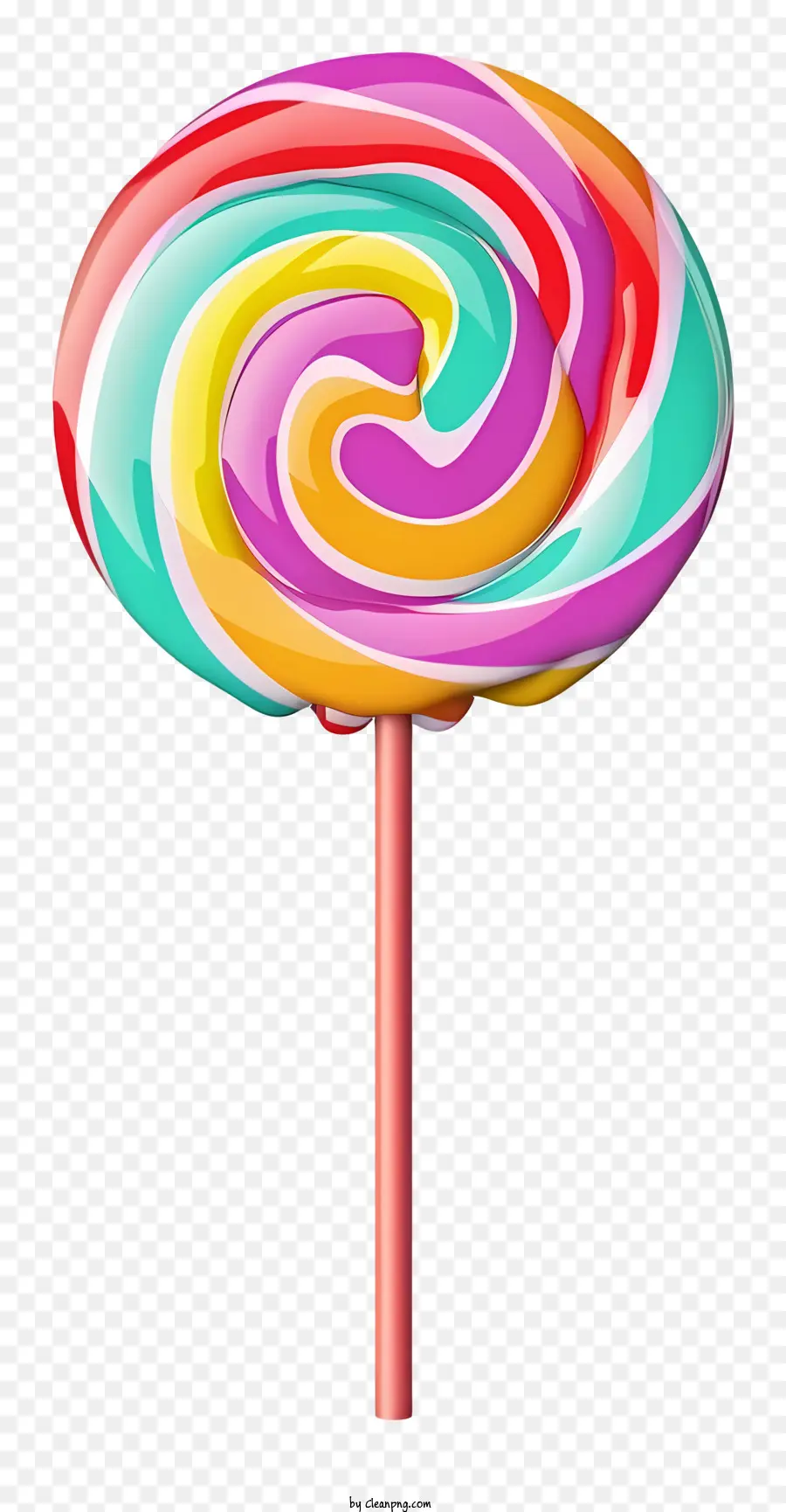 Çok Renkli Lolipop，Renkli Lolipop PNG