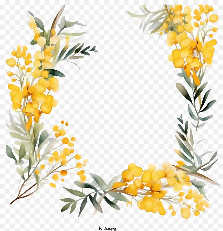 Altın Wattle，çiçek PNG