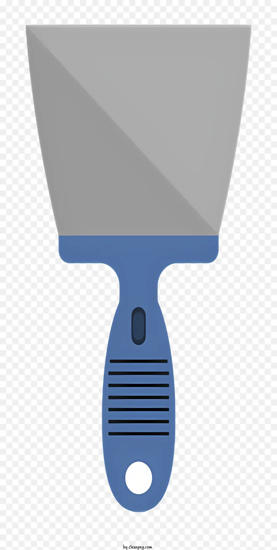 Mavi Boya Fırçası，Spatula PNG