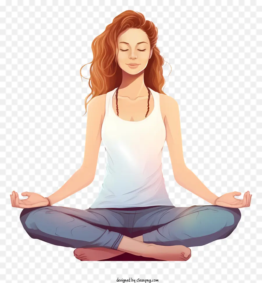 Meditasyon，Dinlenme PNG