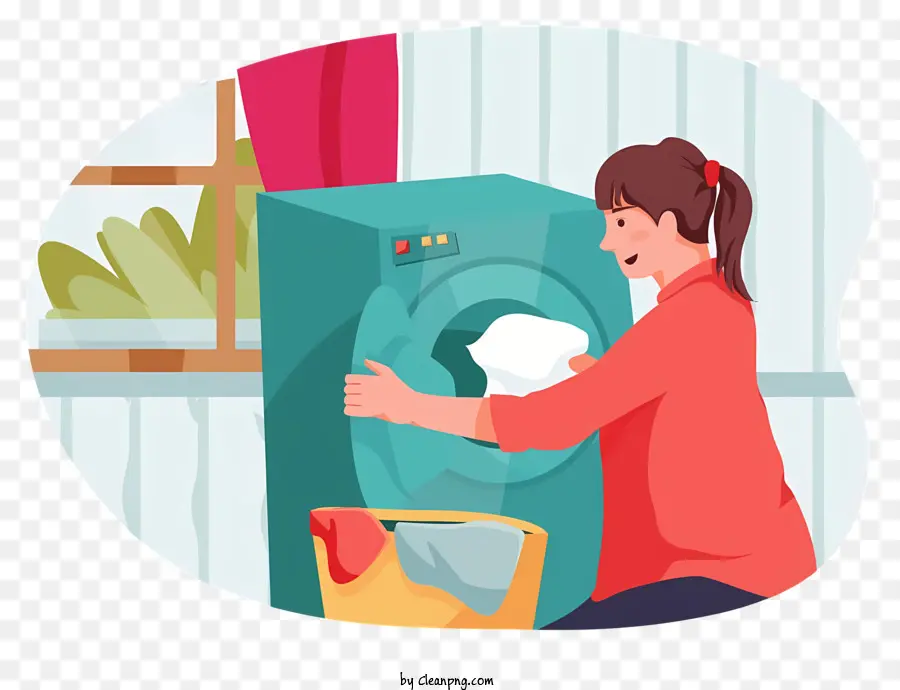 çamaşır Odası，çamaşır Makinesi PNG