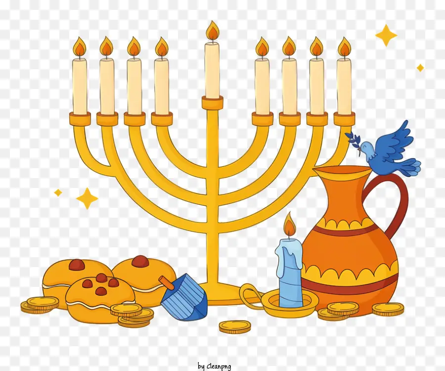 Menorah，Pasta PNG