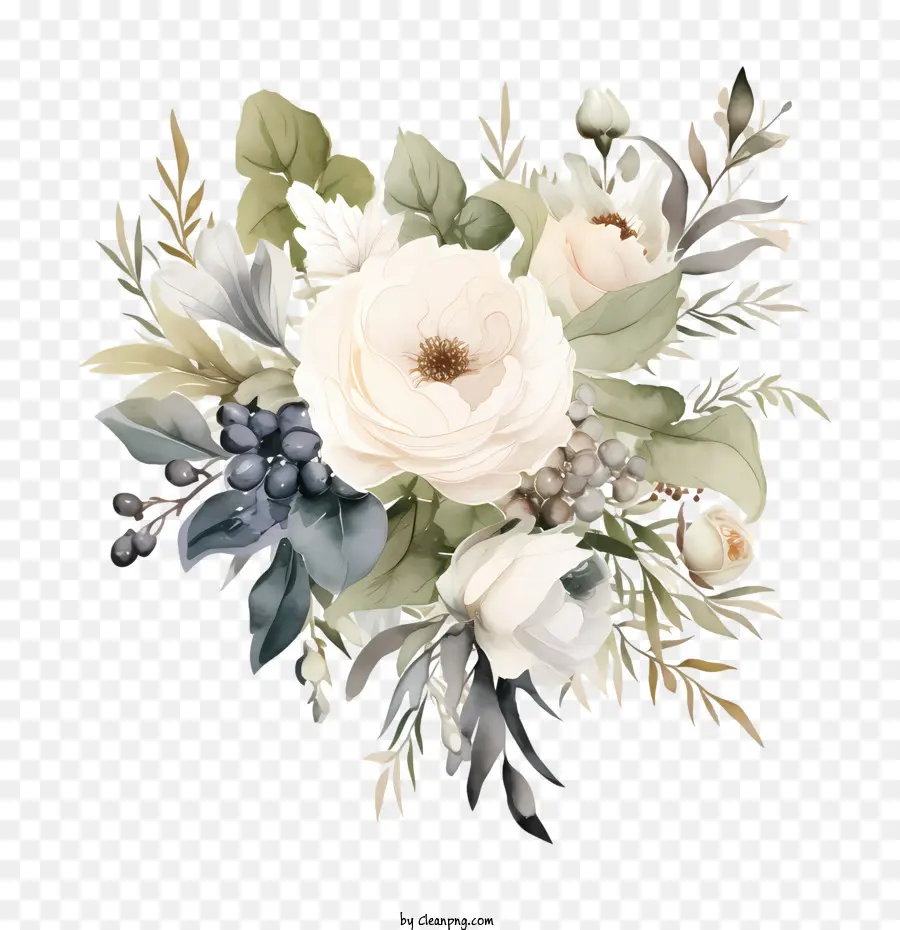 Düğün Çiçek Sanatı，Güller PNG